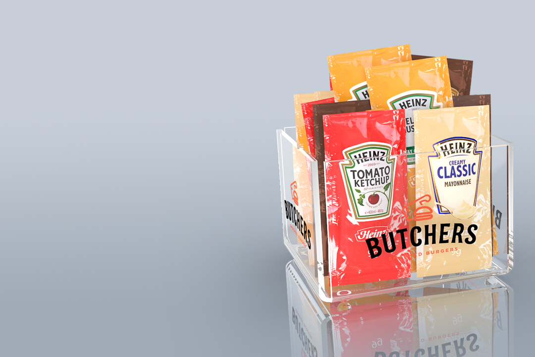 Productos de hostelería — servilleteros, porta cartas, pizarras